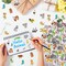 300Pcs Animals Foam Stickers, Self-Adhesive Cartoon Forest Animals Foam Reward Stickers for Crafts Forest Theme Party Favors Home Classroom DIY Supplies